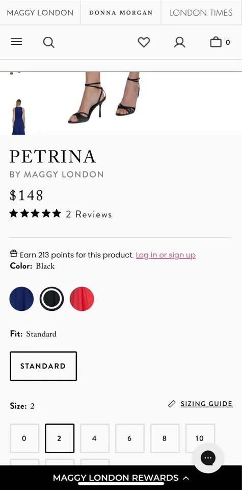 New flare style dress US2 | UK6 | EU32 image indicator(7)