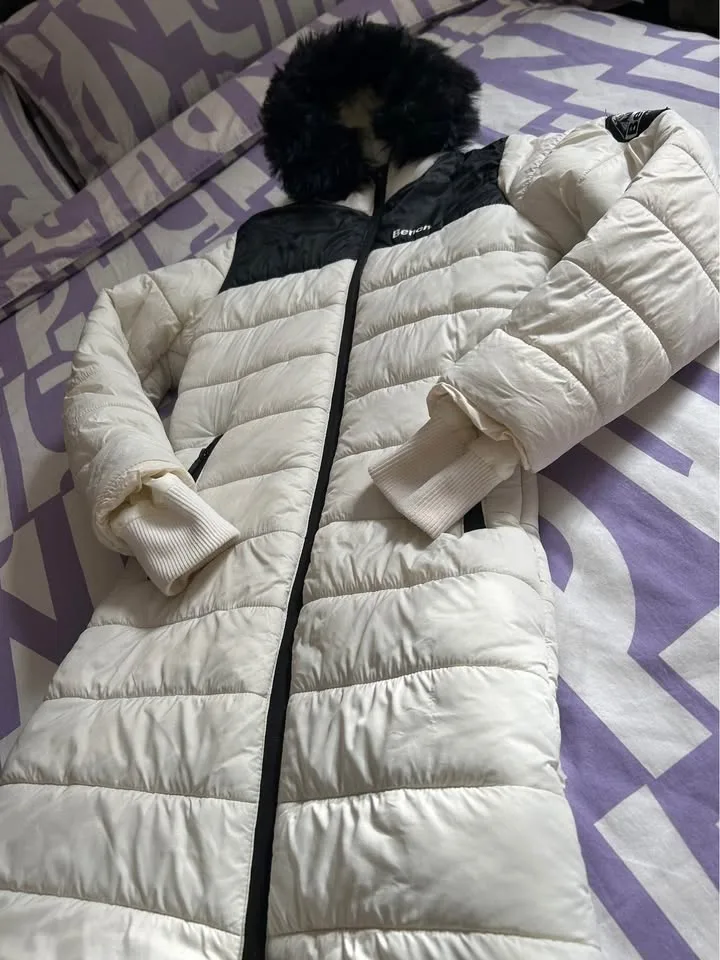 Bench Long Puffer Jacket/Coat - Size 13/14 Year Kids image indicator(3)