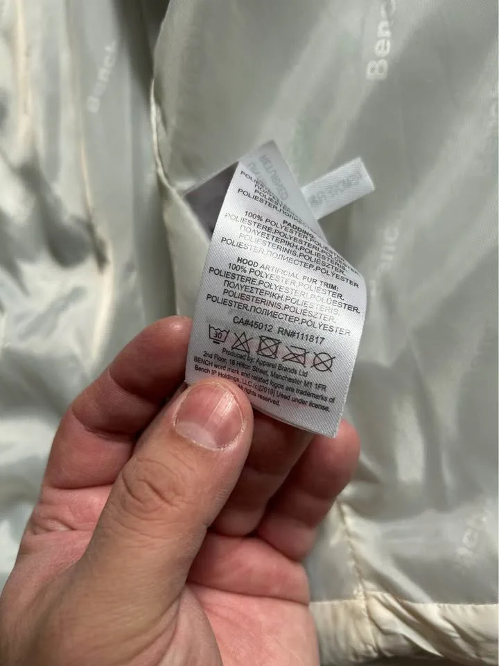 Bench Long Puffer Jacket/Coat - Size 13/14 Year Kids image indicator(7)