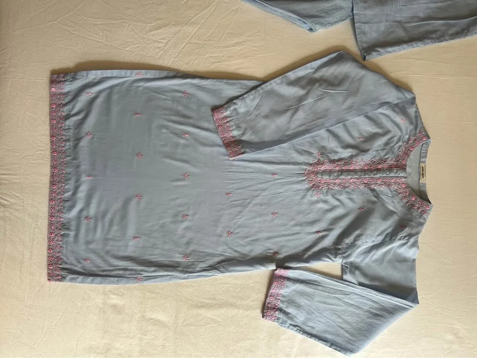 Minnie Minors 2 Piece Embroidered Dress - (Age 11-12 Yrs) image indicator(7)