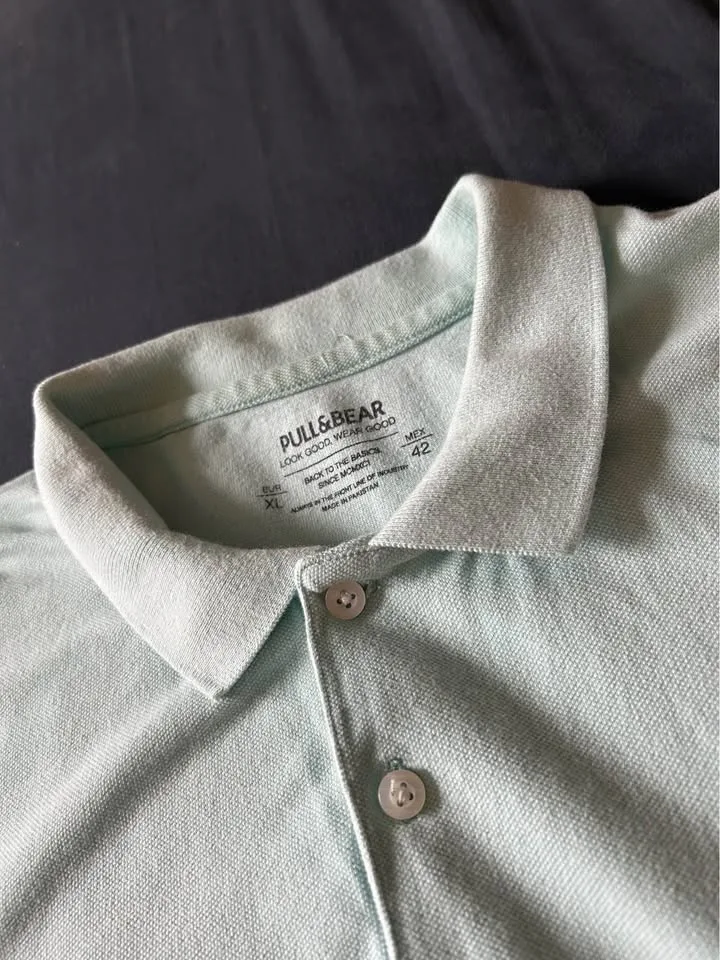 Pull & Bear Polo Shirt - Size EUR XL image indicator(2)