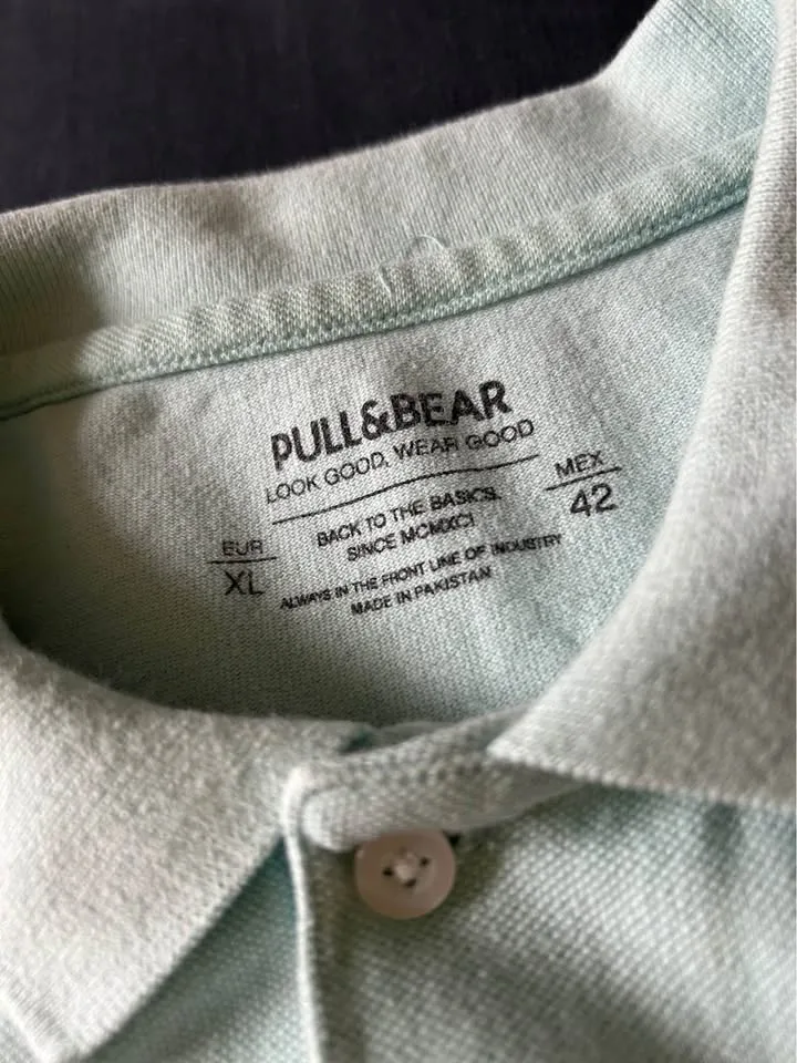 Pull & Bear Polo Shirt - Size EUR XL image indicator(4)