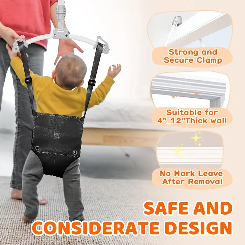 New~Baby Doorway Jumper,Portable,Adjustable, 6 Mths & Up image indicator(2)