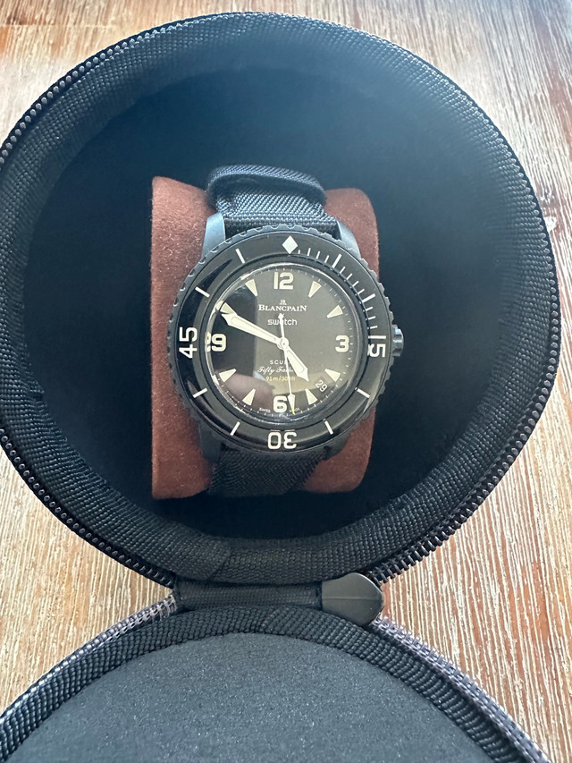 BlancPain Swatch Ocean of Storms LNIB for sale - photo 3