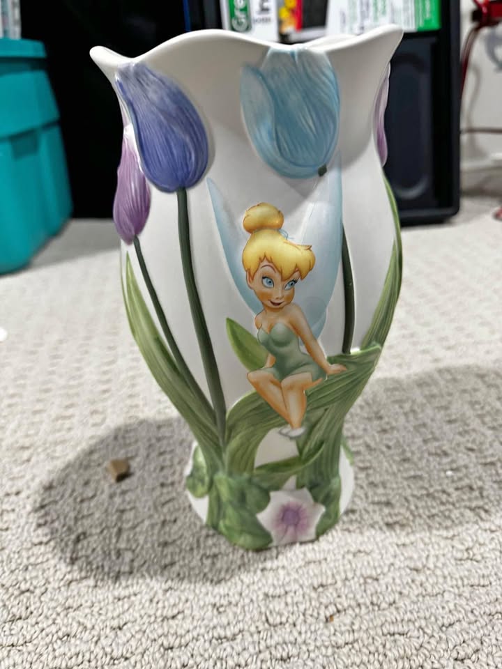 Tinker bell vase