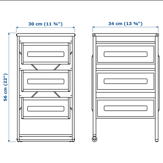 IKEA LENNART Drawer Unit - photo 3