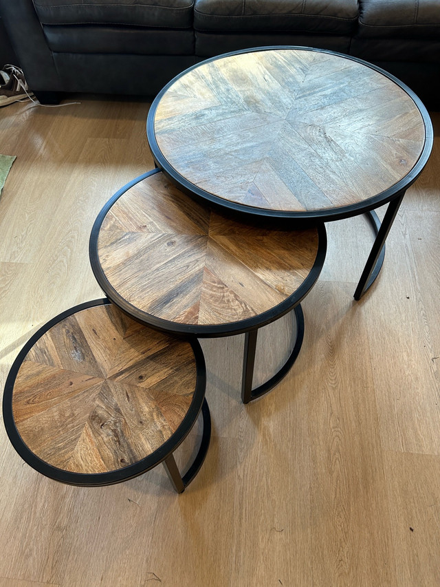 3pc Coffee table set