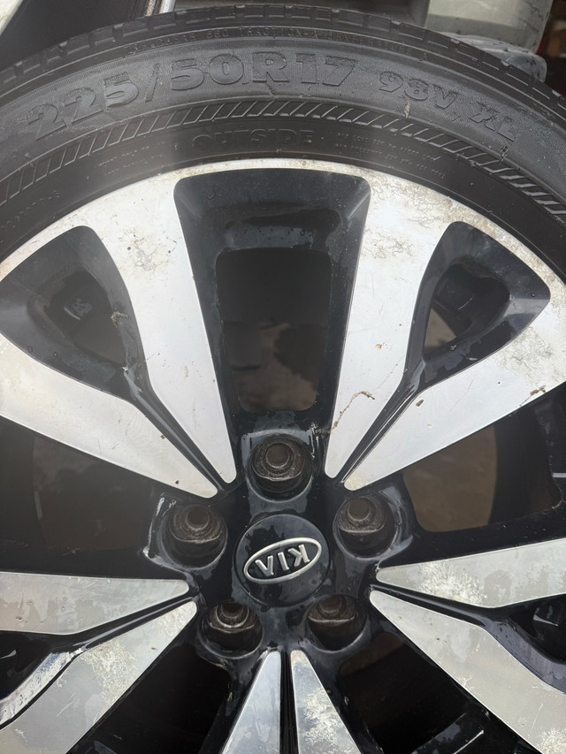Set of rims tires no good