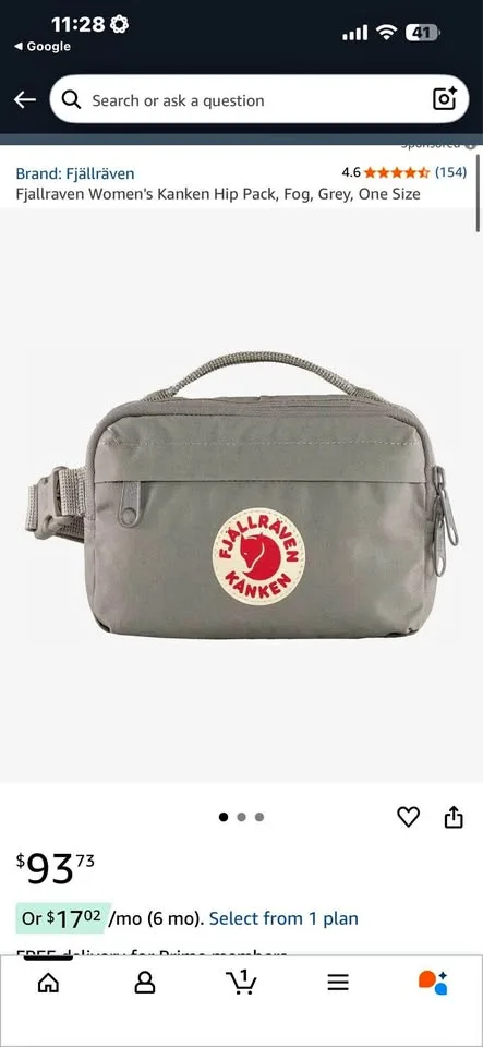 Fanny pack Fjallraven thumbnail