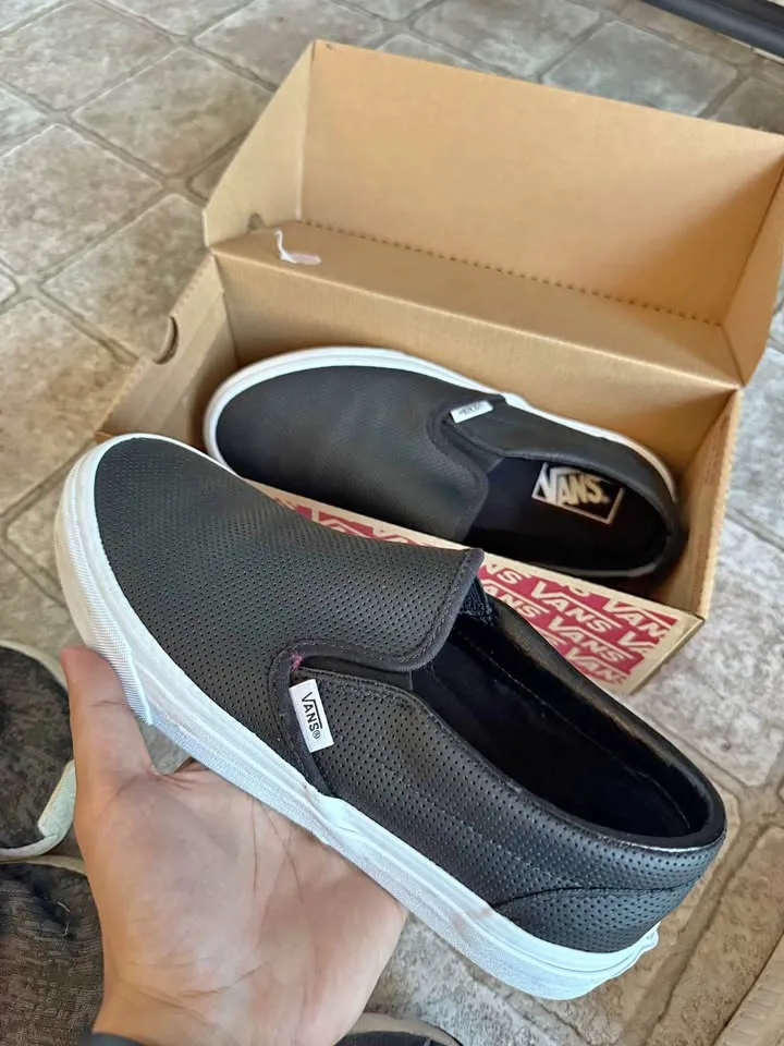 VANS LEATHER SLIP ON thumbnail
