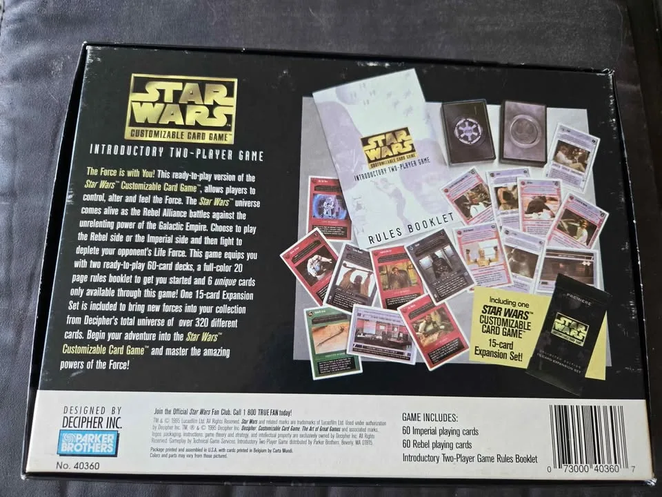1995 Decipher Star Wars CCG Introductory Game Complete image indicator(2)