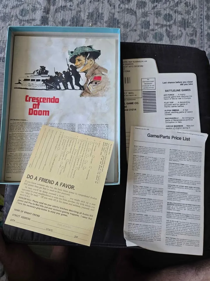 Squad Leader Avalon Hill + 3 More Wargames image indicator(2)