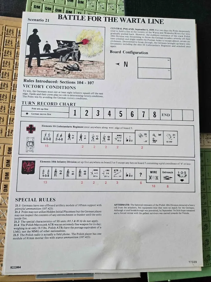 Squad Leader Avalon Hill + 3 More Wargames image indicator(6)