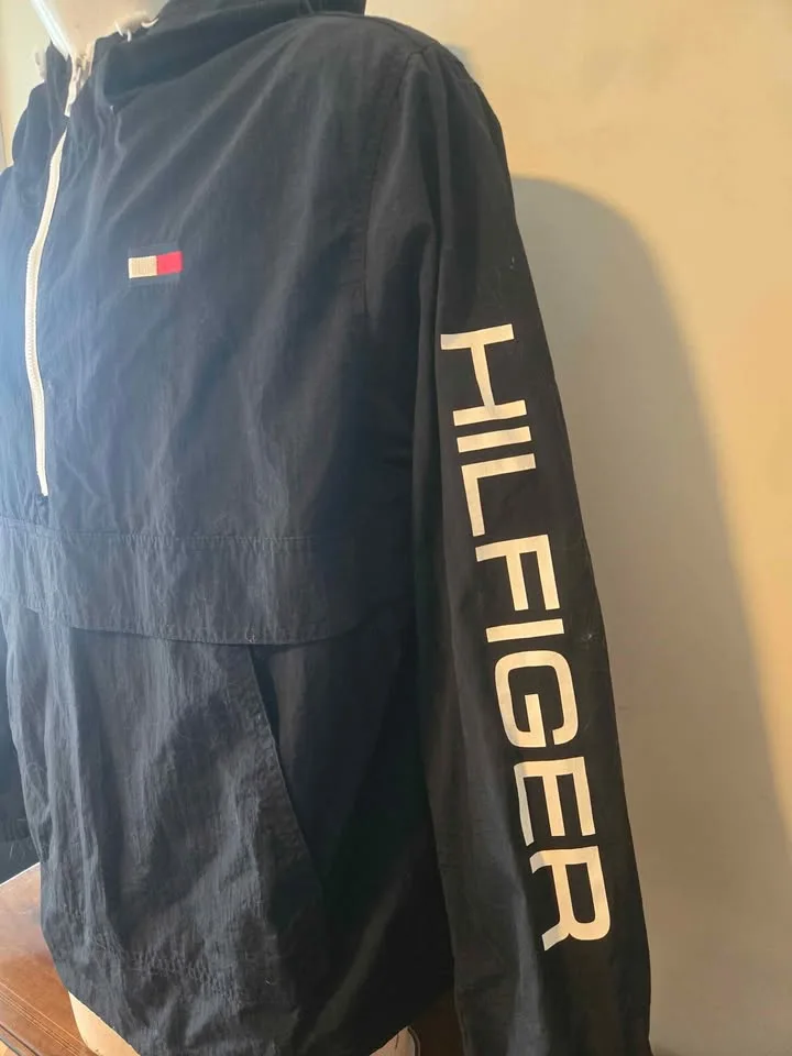 Tommy Hilfiger Blue Taslan Retro Jacket XL image indicator(2)