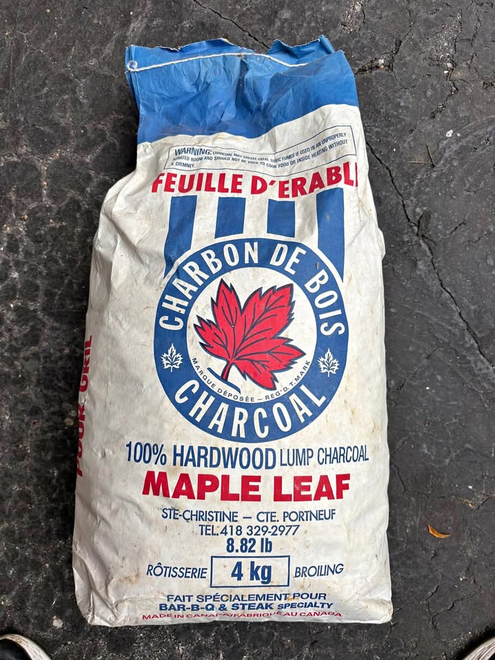Bag of charcoal