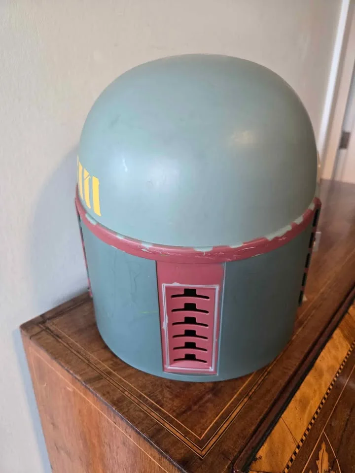 Star Wars Boba Fett Helmet Electronic Talking Hasbro 2009 image indicator(4)