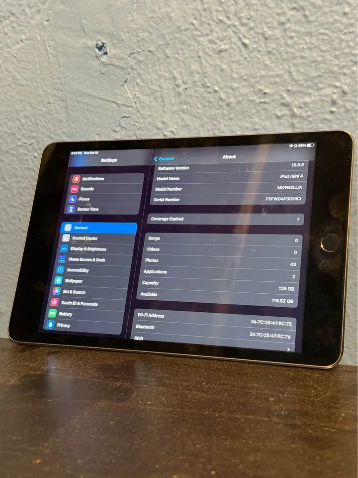iPad mini 4 128GB image indicator(3)