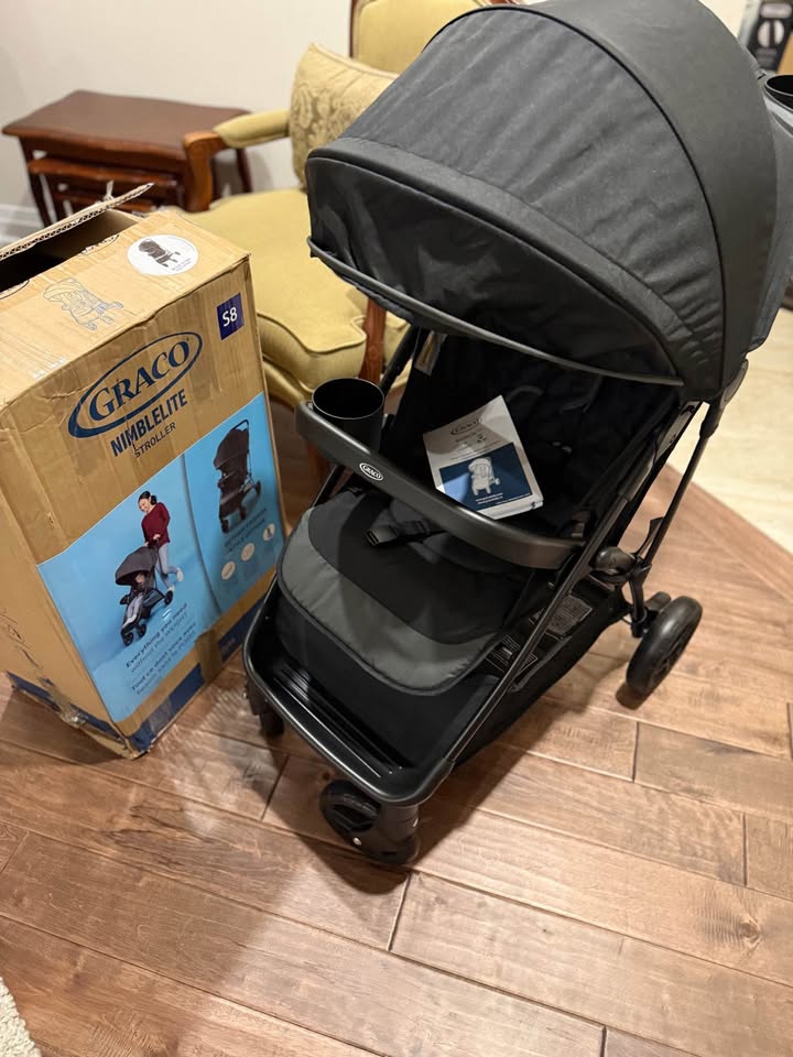 Graco Nimblelite Stroller, lightweight baby pushchair - photo 3
