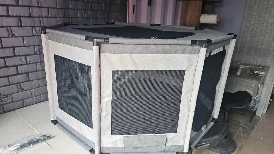 Portable Pet Playpen. Dog Cage image indicator(7)