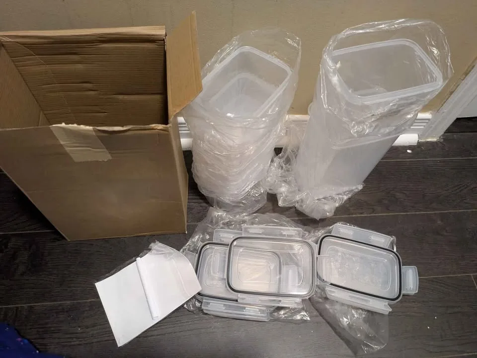 Brand new 7pc airtight food storage containers set image indicator(5)