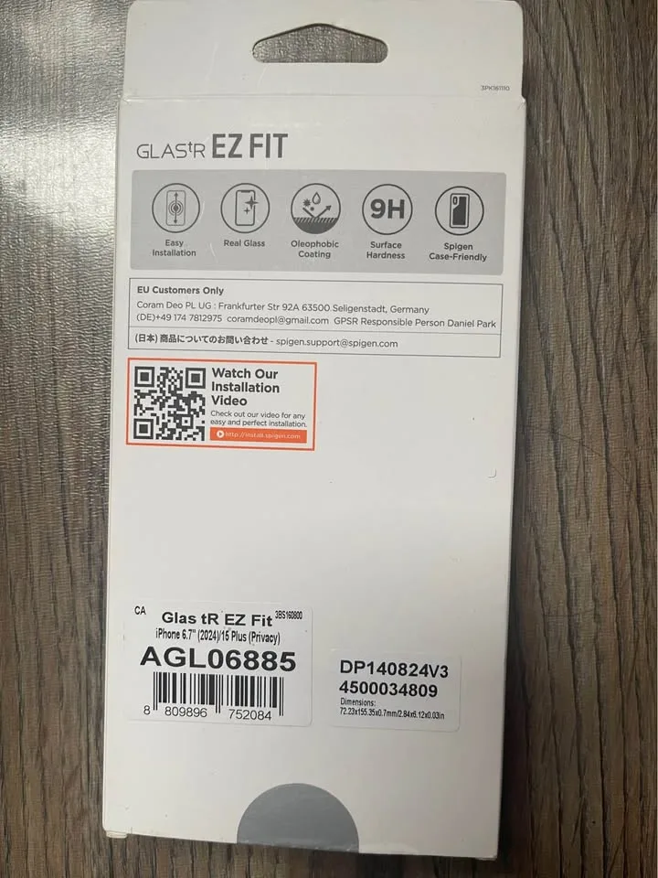 iPhone 15 Plus Privacy Screen Protector image indicator(2)