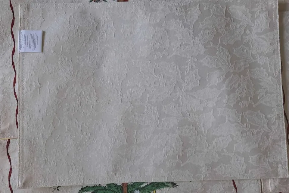 NEW SPODE CHRISTMAS TREE PLACEMATS SET OF 8 image indicator(5)