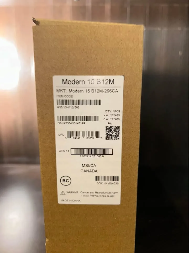 MSI Modern 15 B12M Laptop NEW image indicator(4)