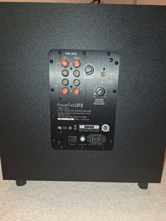 Definitive Technology 12⁸ inch PowerField 312 Subwoofer - photo 4