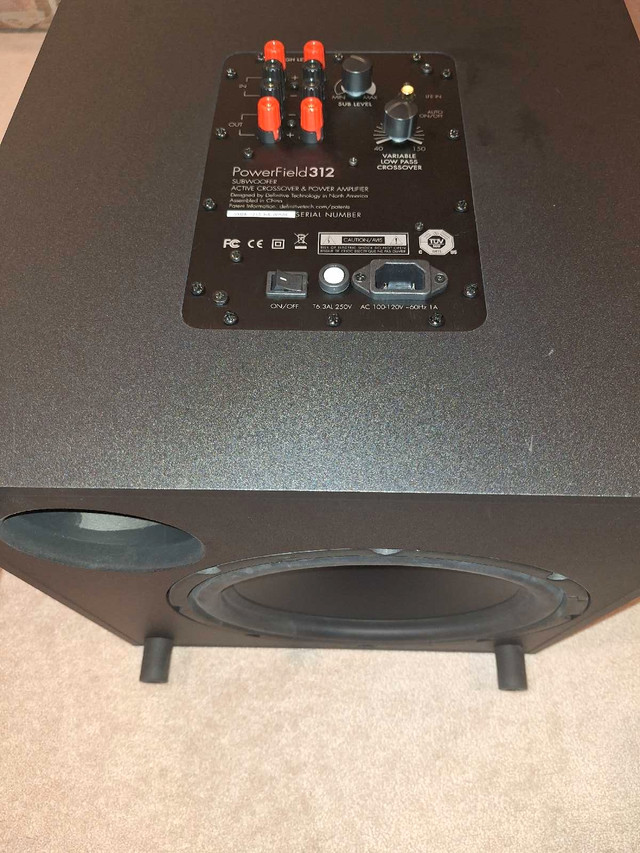 Definitive Technology 12⁸ inch PowerField 312 Subwoofer - photo 5