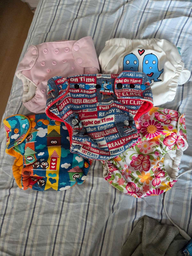 Cloth diaper covers