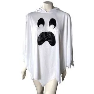 Ghost Poncho Costume – Adult One Size image indicator(4)