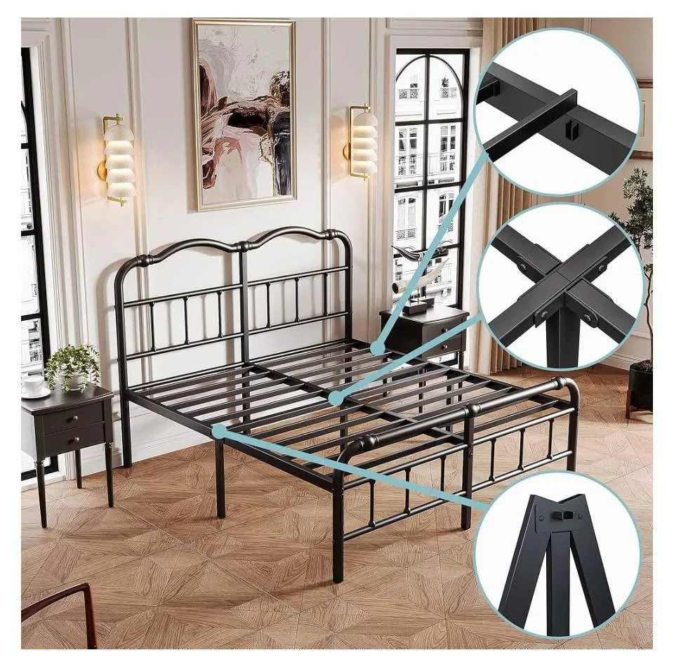 FDLOGW® Bed Frame - California King - 14 Inch, Victorian image indicator(4)