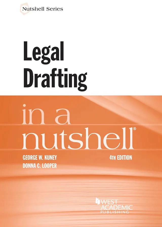 Legal Drafting in a Nutshell (Nutshells) 4th Edition thumbnail