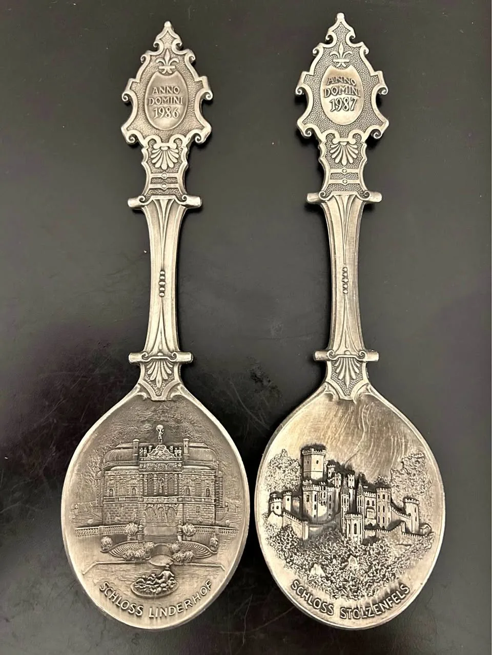 Vintage WMF Pewter Collector Spoons thumbnail