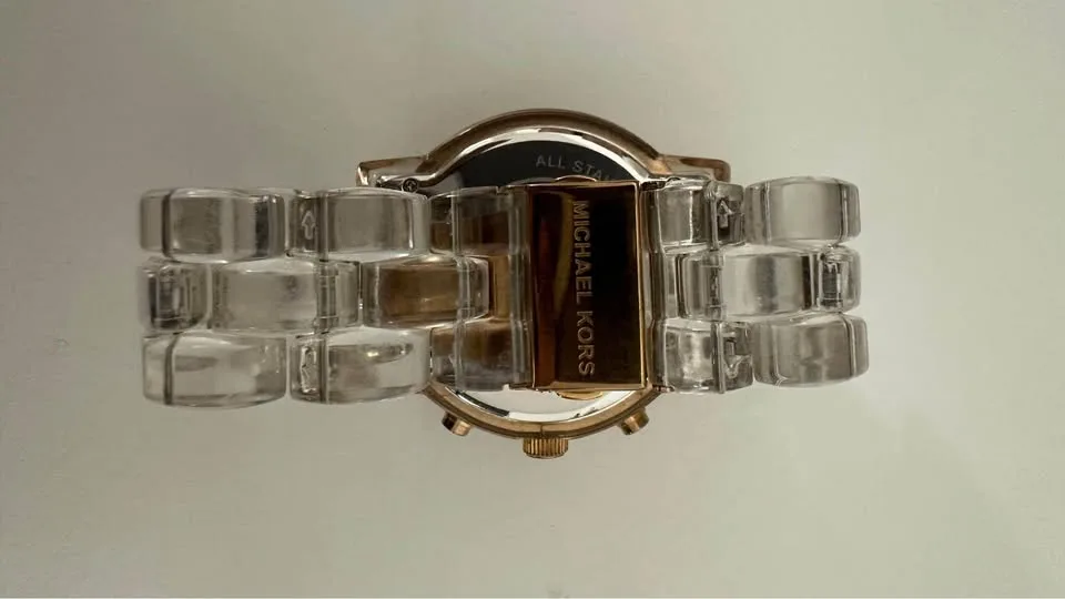 Michael Kors Rose Tone Chronograph Watch image indicator(4)