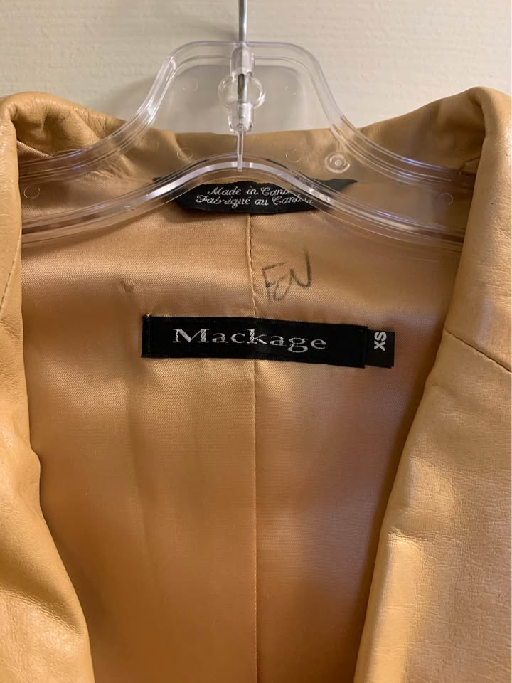 Mackage Leather Trench size XS - photo 2