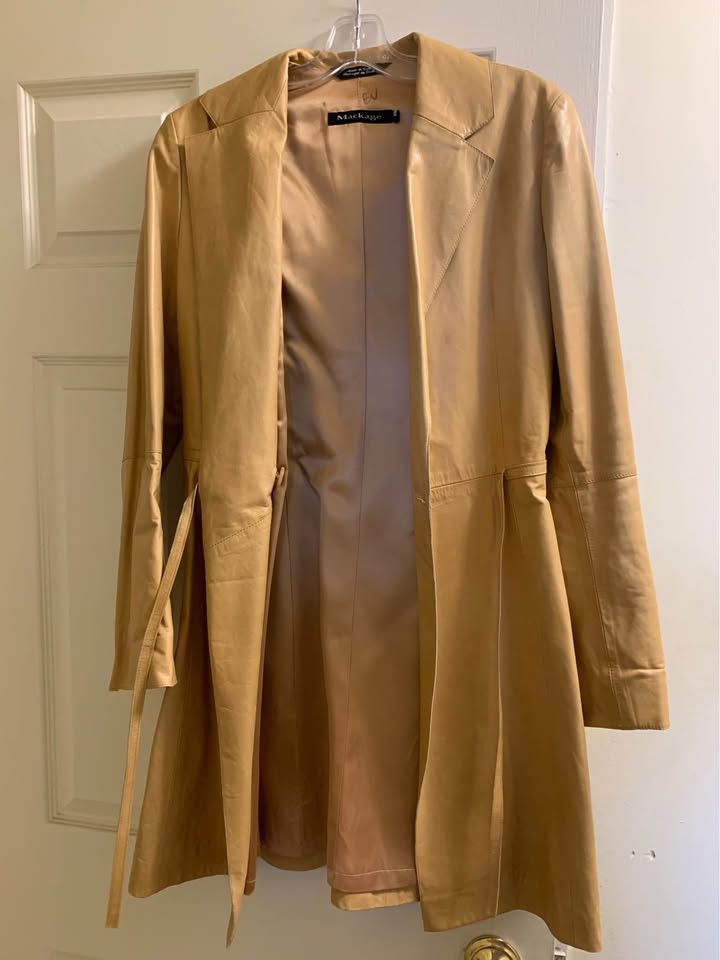 Mackage Leather Trench size XS - photo 3