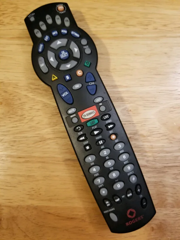 Rogers Universal Programmable Remote Control thumbnail