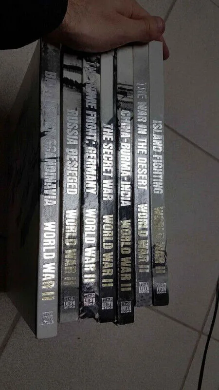 World War II Time-Life Hardcover edition book series image indicator(2)