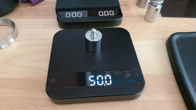 Mischief Lunar metal coffee scale
