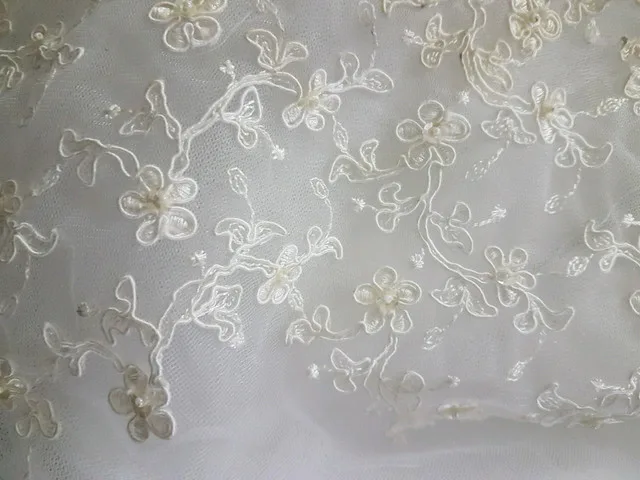 Alan Cherry Wedding Dress w/ Veil! Size 8 image indicator(7)