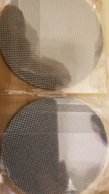 New Stainless Steel Puck Screens. 49.5mm 51mm, 53.5mm NEW image indicator(3)