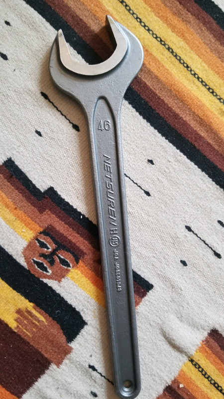 46mm open ended spanner 46mm wrench heavy duty Japanese