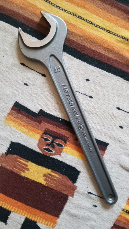 46mm open ended spanner 46mm wrench heavy duty Japanese - photo 2