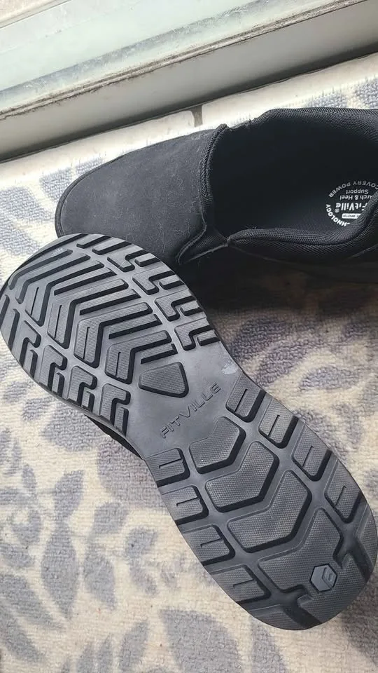 New Suede Shoes! Size US12EW Very comfortable maybe like size 13 image indicator(2)