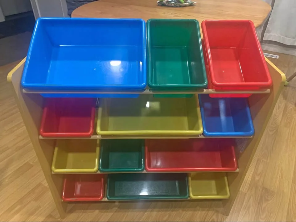 Toy Organizers with Bins