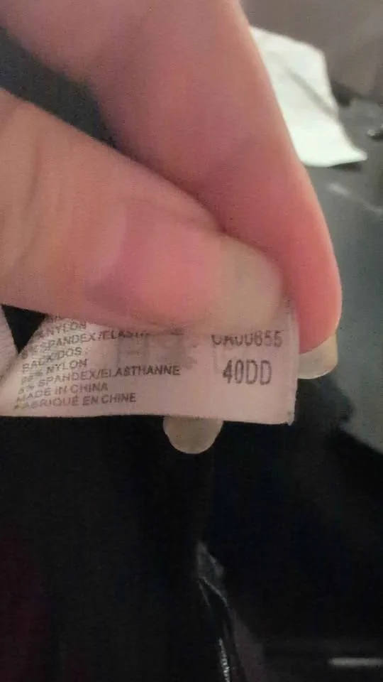 40DD Sexy black red bra image indicator(3)