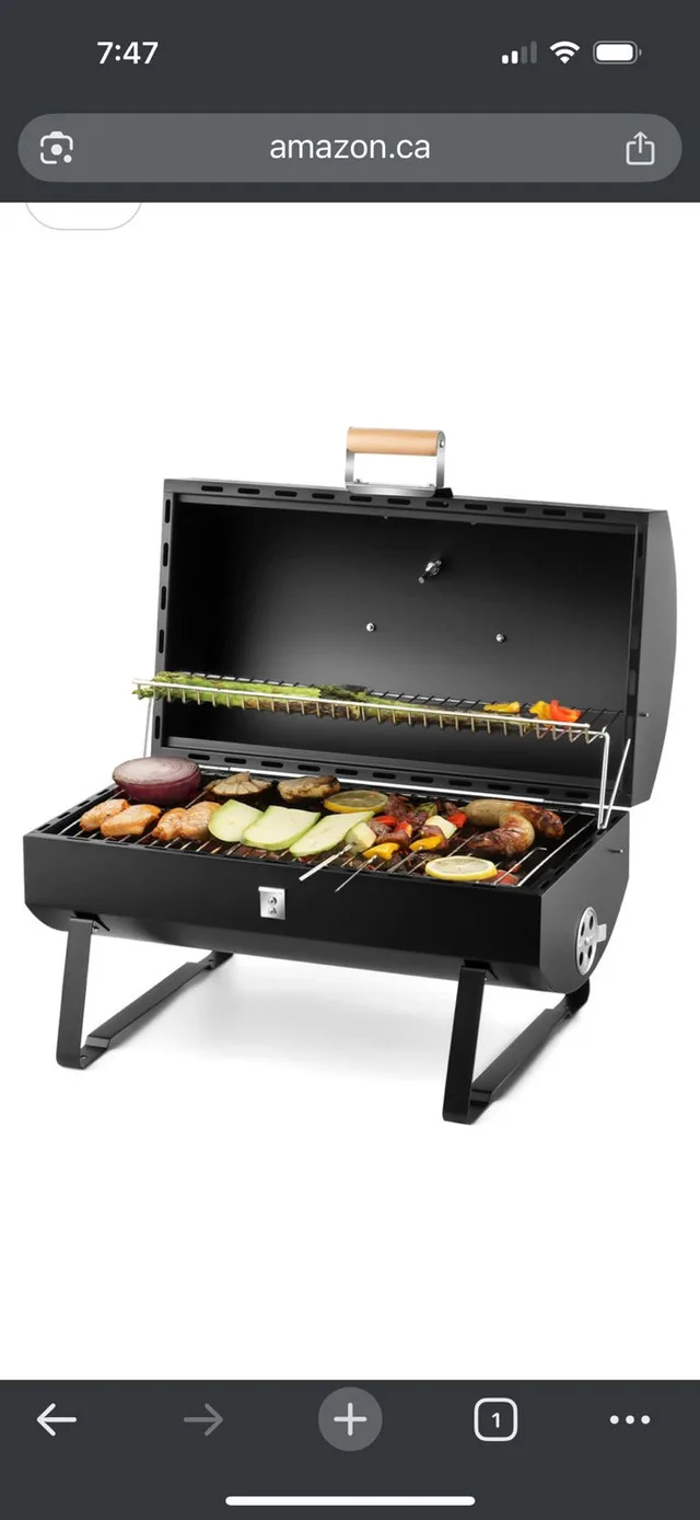 CUSIMAX Charcoal Grill Brand New image indicator(4)