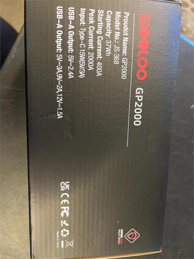 Gooloo GP2000 Jump Starter - photo 4