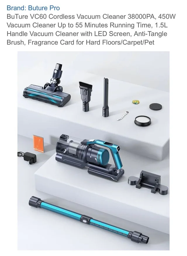 Buture VC60 Vacuum brand new image indicator(2)